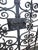 Vintage Spanish Wrought Iron Double Gate For Sale In West Palm - Image 6 of 12