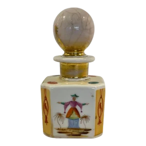 Mid 19th Century Paris Porcelain Scent Bottle