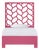 Silas Platform Bed Twin - Pink For Sale