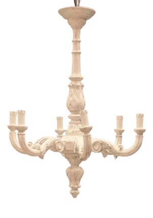 Florence Chandelier in Wood, 1960s