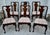 Brown Vintage Statton-OldTowne Set of Six Queen Anne Style Cherry Side Dining Chairs For Sale - Image 8 of 12