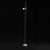 Floor lamp 'agnoli' designed by tito agnoli in 1954. Floor lamp giving direct light, travertino marble base, stem and...