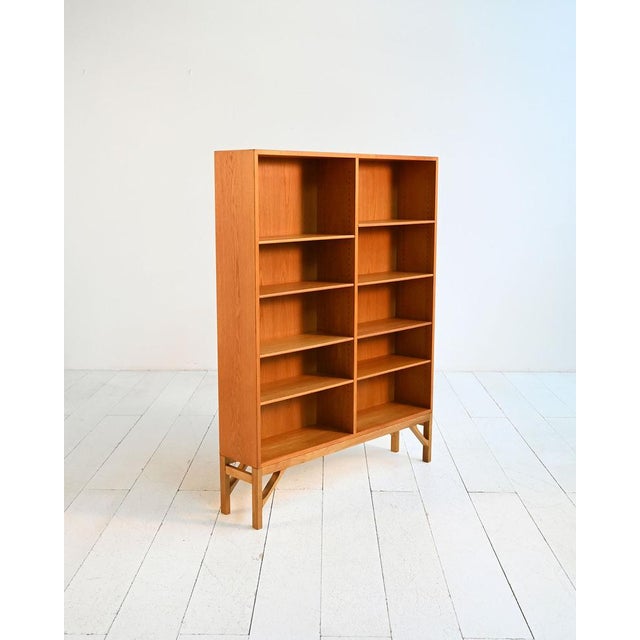Børge Mogensen Model 154 Bookcase by Børge Mogensen for FDB, 1960s For Sale - Image 4 of 11