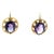 Late 19th Century Victorian 18k Gold 20 Carat Amethyst Drop Earrings, Pair For Sale - Image 10 of 15