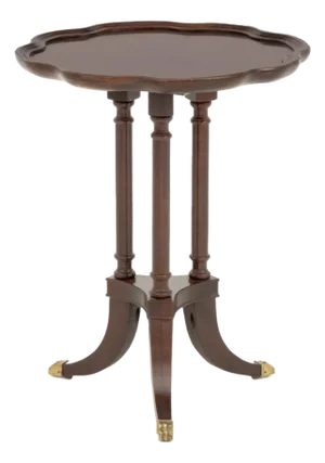 American Empire Style Mahogany Tripod Table