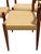 Set of 5 Danish Niels Otto Moller Model 71 Dining Chairs Mid Century Modern Teak Rope Chairs Woven Seat For Sale In Portland, OR - Image 6 of 10