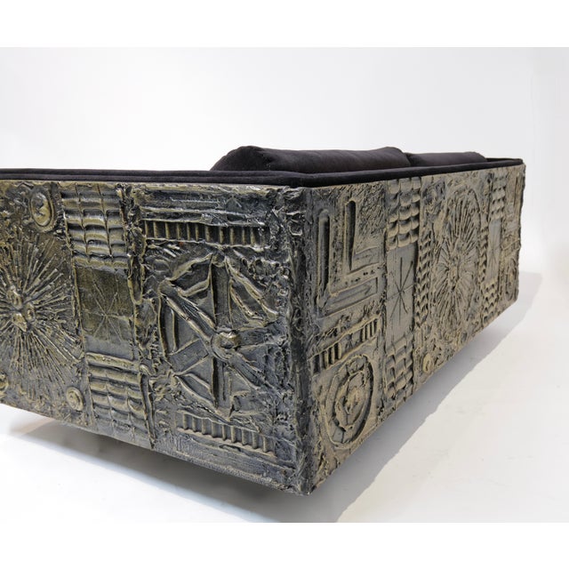 Mid 20th Century Adrian Pearsall Brutalist-Inspired Two-Cushion Sofa (1 of 2) For Sale - Image 15 of 16