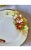 Early 20th Century 1900s Hand Painted Plates With Bright Poppies - Set of 5 For Sale - Image 5 of 8