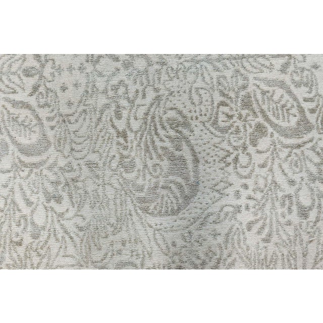 Modern Contemporary Traditional Inspired Floral Rug by Doris Leslie Blau For Sale - Image 3 of 7