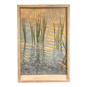 Large American School (20th Century), Untitled, 1986, Lithograph, Pencil Signed "Tait" Framed
