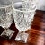 American 1940s Georgian Style Faceted Stemware - Set of 6 For Sale - Image 3 of 7