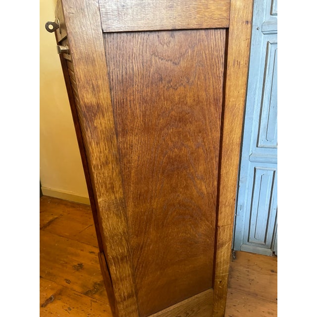 Vintage Roller Shutter Cabinet Filling or Music Cabinet, France, 1960s For Sale - Image 13 of 15