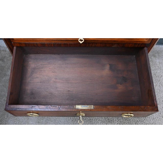 Louis XV Transitional Marquetry Commode, 20th Century For Sale - Image 17 of 18