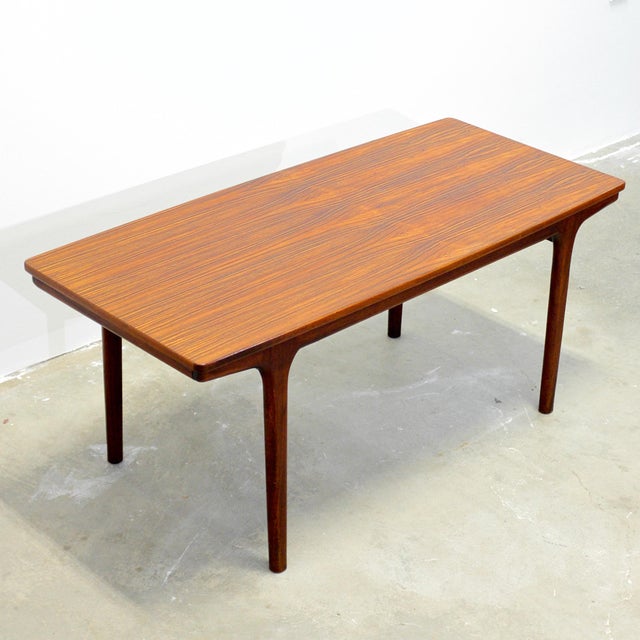 A. H. McIntosh & Co. Ltd. McIntosh Rosewood Coffee Table With Hidden Extensions For Sale - Image 4 of 12