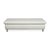 Cream Loop Leather Stool from Willi Schillig For Sale - Image 8 of 10