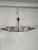 White Large Brass and Glass Ceiling Lights from Arlus, 1940s For Sale - Image 8 of 8