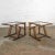 Vintage StavOak End Side Tables From Jack Daniels’ Barrel Staves by Jobie G. Redmond 1981 - A Pair For Sale - Image 13 of 13