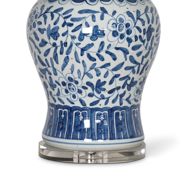 Glass Regina Andrew Royal Ceramic Table Lamp For Sale - Image 7 of 9