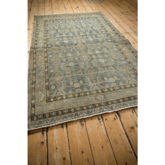 1930s Vintage Persian Hamadan Herati Wool Rug For Sale - Image 10 of 11