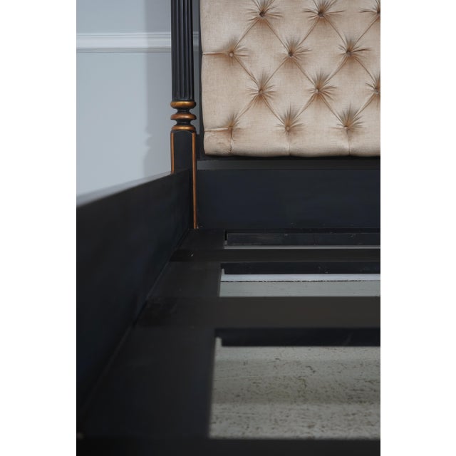 Nancy Corzine King Size Paint Decorated Poster Bed For Sale - Image 12 of 16