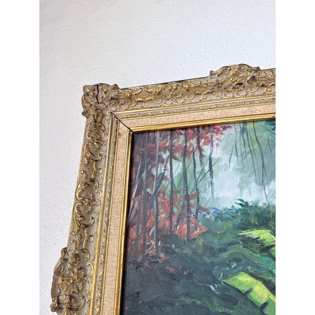 Carlos Padron, Landscape Composition, 1979, Oil Painting on Canvas, Framed For Sale - Image 15 of 18