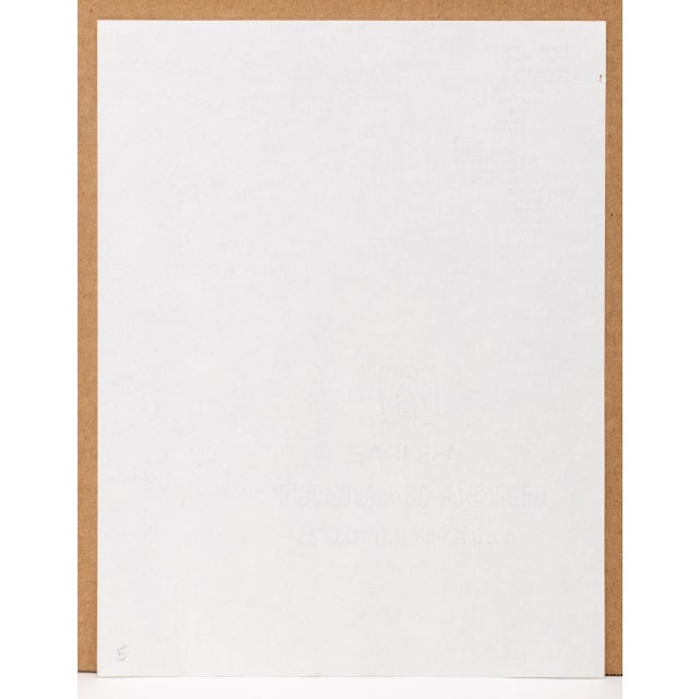 Carl Andre "Yucatan" Xerox Poem Page, 1973 For Sale In New York - Image 6 of 7