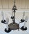 Circa 1900s Silverplate Chandelier with 5 Arms For Sale - Image 12 of 13