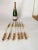 French Cutlery in Faux Bamboo, 1970, Set of 12 For Sale - Image 10 of 12