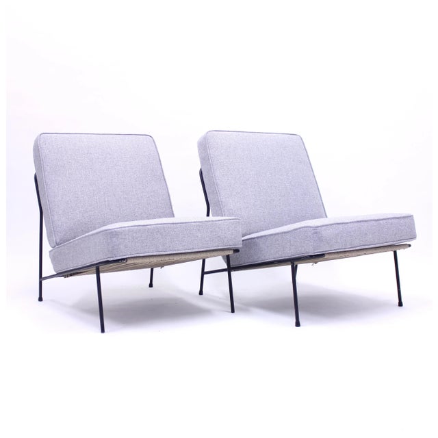 Textile Set of Lounge Chairs by Alf Svensson for Dux, 1950s For Sale - Image 7 of 18