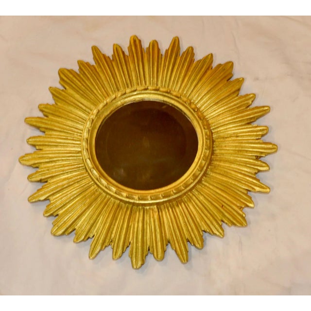 Mid-Century Modern Vintage Sun Mirror, 1960 For Sale - Image 3 of 11