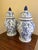 Chinoiserie Chinoiserie Large Blue and White Porcelain Ginger Jars, Pair For Sale - Image 3 of 9