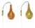 Mid-Century Modern Pear Shaped Sconces- a Pair For Sale - Image 10 of 10