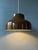 1970s Mid-Century Brown Metal Pendant Light, 1970s For Sale - Image 5 of 11