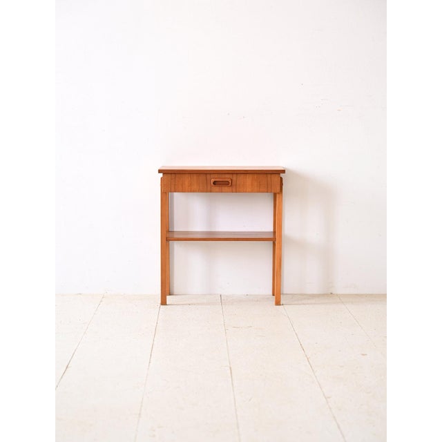Danish Teak Bedside Table, 1960s For Sale - Image 10 of 10