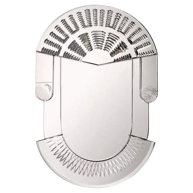 Glass Large Scene Olympic Murano Mirror by Nikolai Kotlarczyk For Sale - Image 7 of 7