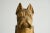 Boxer Sculpture in Carved Wood, 1950s For Sale - Image 4 of 13
