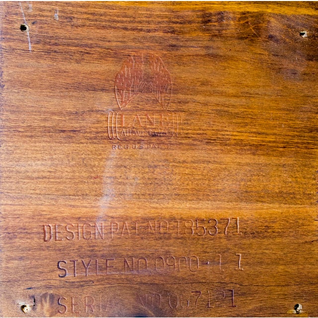 Brown 1950s Classic Mid-Century Modern Walnut Dovetail Lane Acclaim Boomerang Coffee Table For Sale - Image 8 of 18