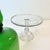 1970s Vintage Italian Boho Chic Hollywood Regency Murano Glass Cloche Over a Cake Stand - 2 Piece Set For Sale - Image 14 of 14