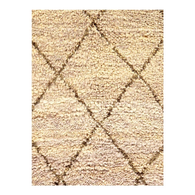 Hand-knotted by master artisans from ultra-plush wool, our rug is sheared to a sumptuous, extra-long pile. The distinctive...
