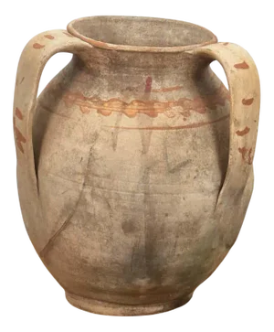 Vintage Wabi Sabi Style Ceramic Vase, 1920s