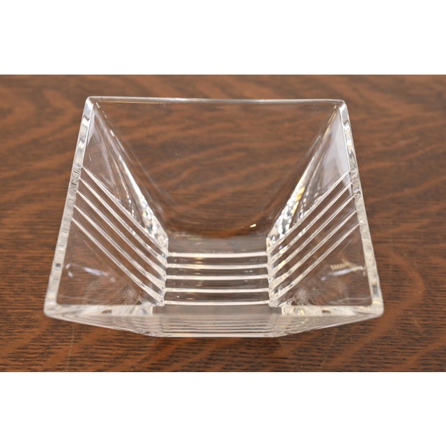 Tiffany & Co. Cut Crystal Snack Bowls, Pair For Sale In South Bend - Image 6 of 12