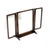 Vintage Military Campaign Style Vanity Mirror, 1930 For Sale - Image 4 of 9