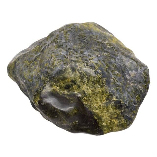 Lantian Jade Meditation Stone For Sale