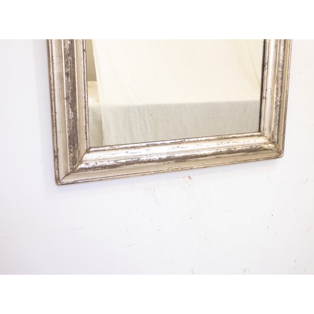 American 19th Century Silverleaf Mirror For Sale - Image 3 of 4