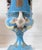 French Floral Porcelain Campana Urns in the style of Sevres, Set of 2 For Sale - Image 6 of 7