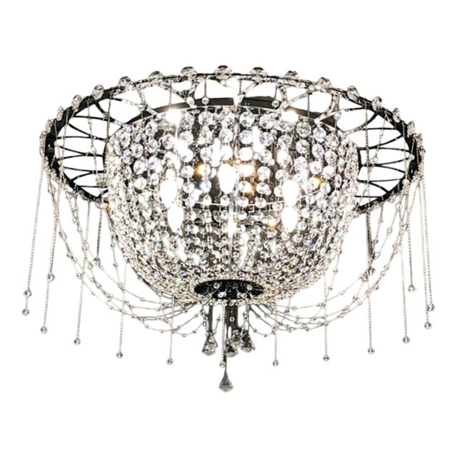 Collection Regina Di Cristallo Chandelier in Premium Crystals by Jago For Sale