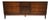 Mid Century Walnut 9 Drawer Low Boy Dresser in the Style of Altavista Lane For Sale