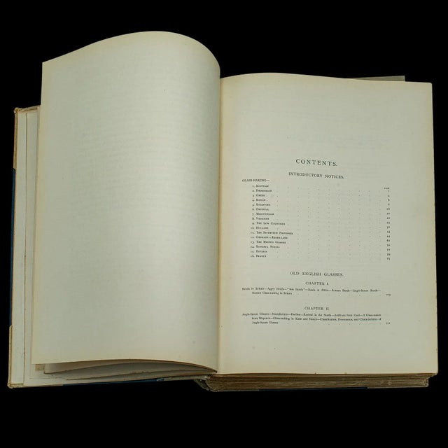 1897's Victorian Antique Reference Book Old English Glasses For Sale - Image 6 of 12