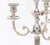 Antique Large Silver Plated Four Light Candelabra, Set of 2 For Sale - Image 3 of 18