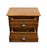 Late 20th Century Lexington Furniture Recollections Solid Oak Rustic Country French 24" Two Drawer Nightstand 468-621 For Sale - Image 5 of 15